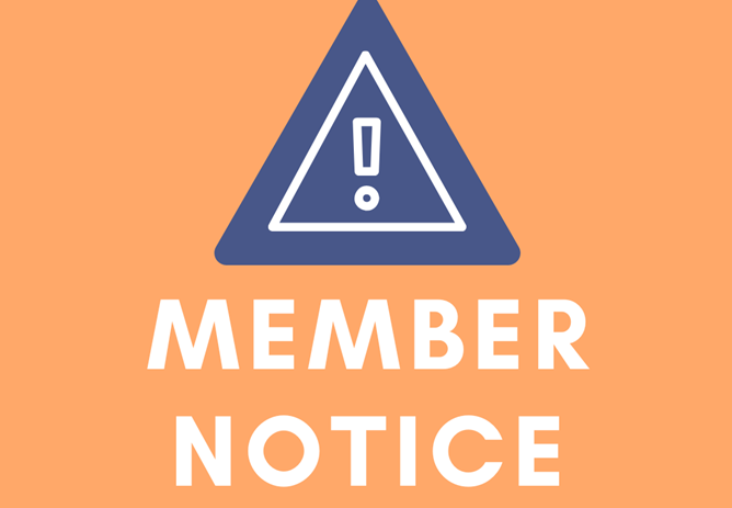 Important Notice of Temporary Office closure