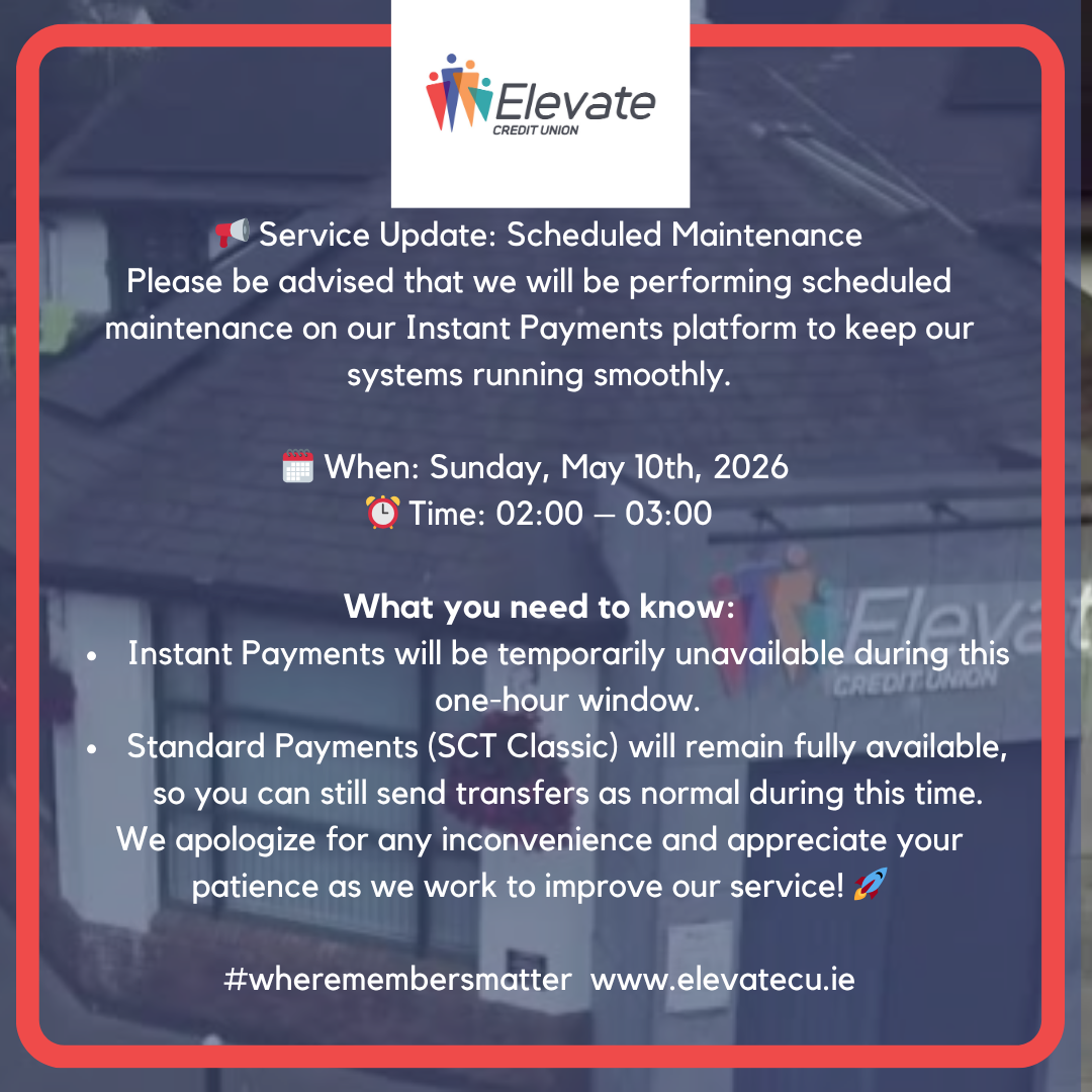 Service Update: Scheduled Maintenance
